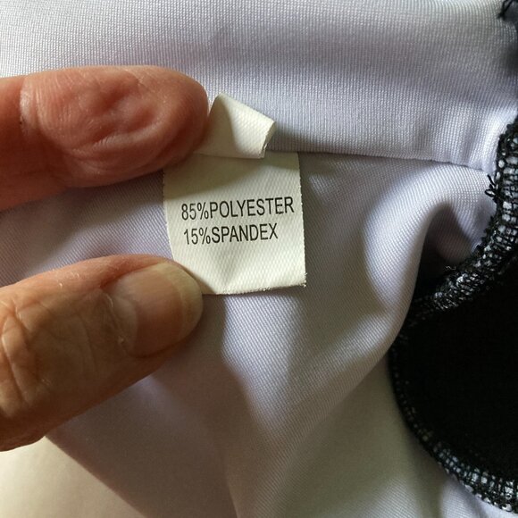 Forever Intensity Sports Bra, Size Medium, Black Gold Mesh Stretchy Electric - Picture 7 of 10